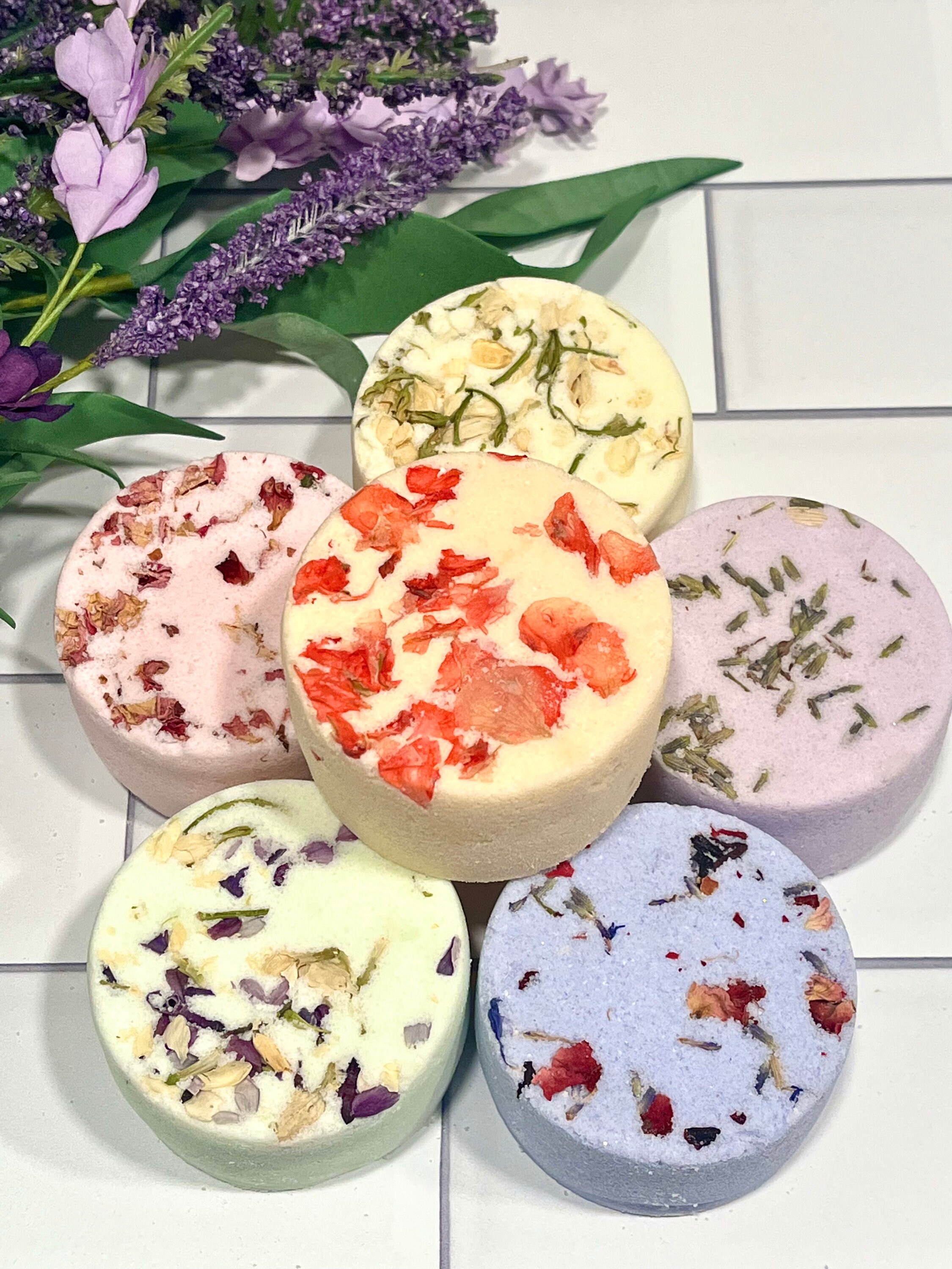 Shower Steamer Bath Bomb 4 Oz Gift Spa Bath Soak Gift Box Etsy