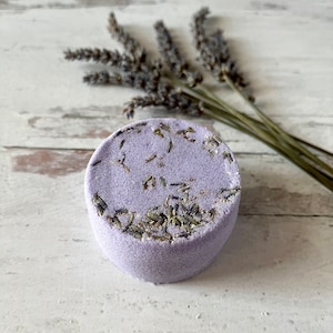 Lavender Shower Steamers - Lavender Bathbomb Shower Steamers - Aromatherapy Shower Bombs - 4 oz Bathbomb Spa Shower Melts - Shower Favors image 1