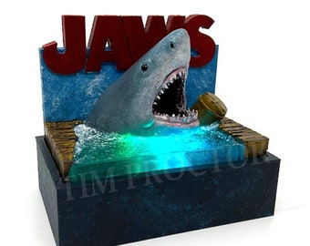 Shark  light up diorama