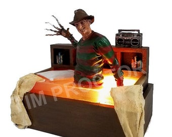 Freddy waterbed light up diorama