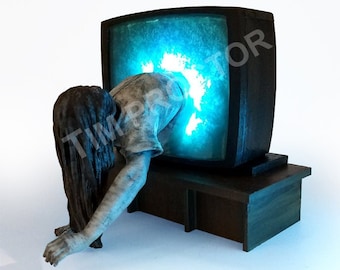 Ring light up diorama