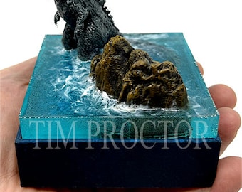 GODZILLA mini diorama