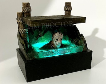 Jason light up diorama