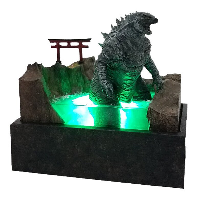 GODZILLA Light up Diorama Etsy UK