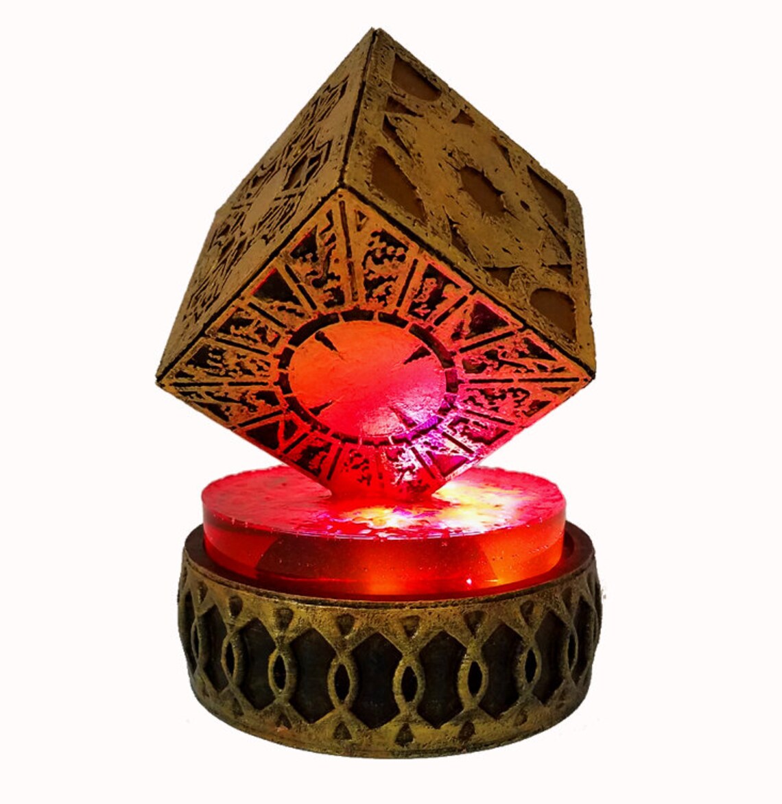 Hellraiser Light up Puzzle Box Etsy