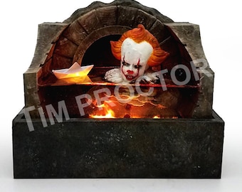 Pennywise light up diorama