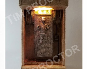 Han Solo in Carbonite light up diorama