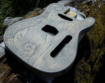 unique custom made telecaster style guitar bodies