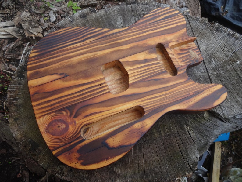 unique custom made telecaster style guitar bodies image 8