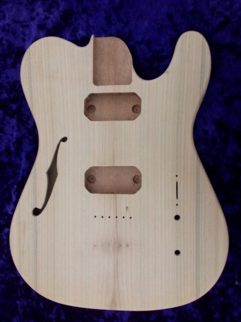 unique custom made telecaster style guitar bodies image 5