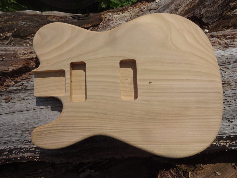 unique custom made telecaster style guitar bodies image 9