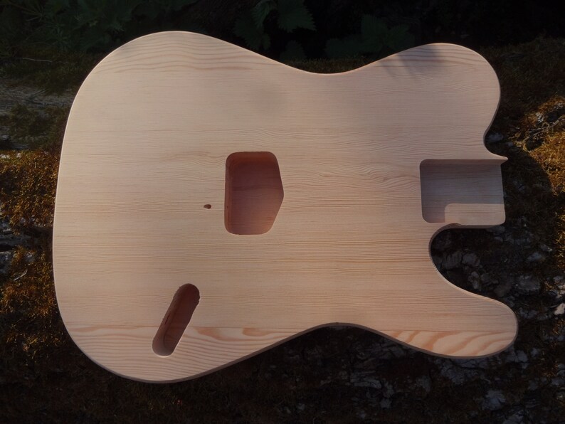 unique custom made telecaster style guitar bodies image 6