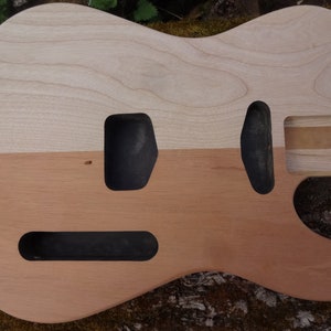 unique custom made telecaster style guitar bodies image 3