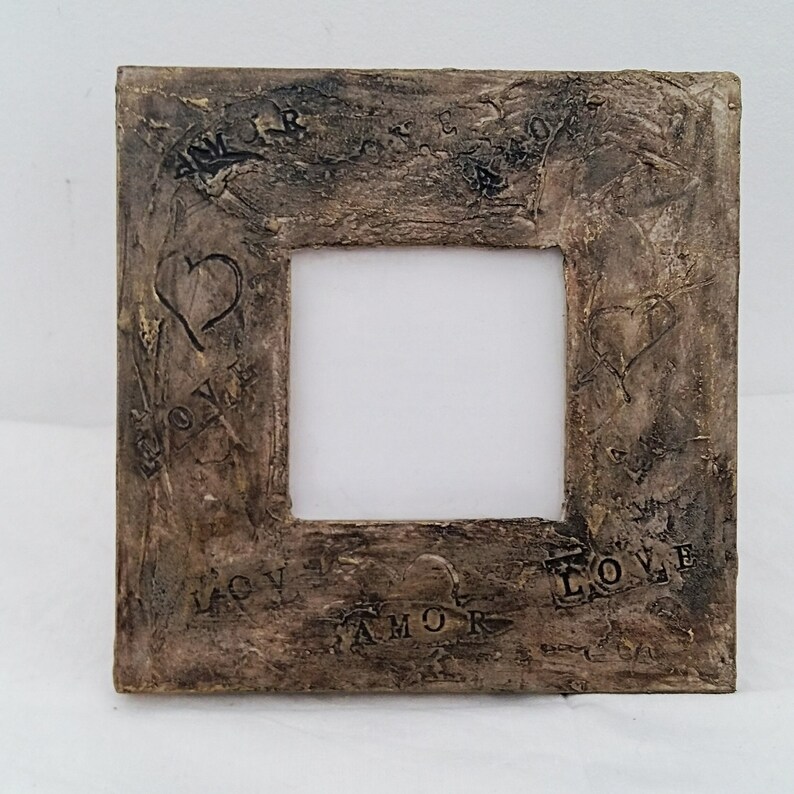 Photo frame 6,5x6,5 Photo frame of lovers Mini frame ...