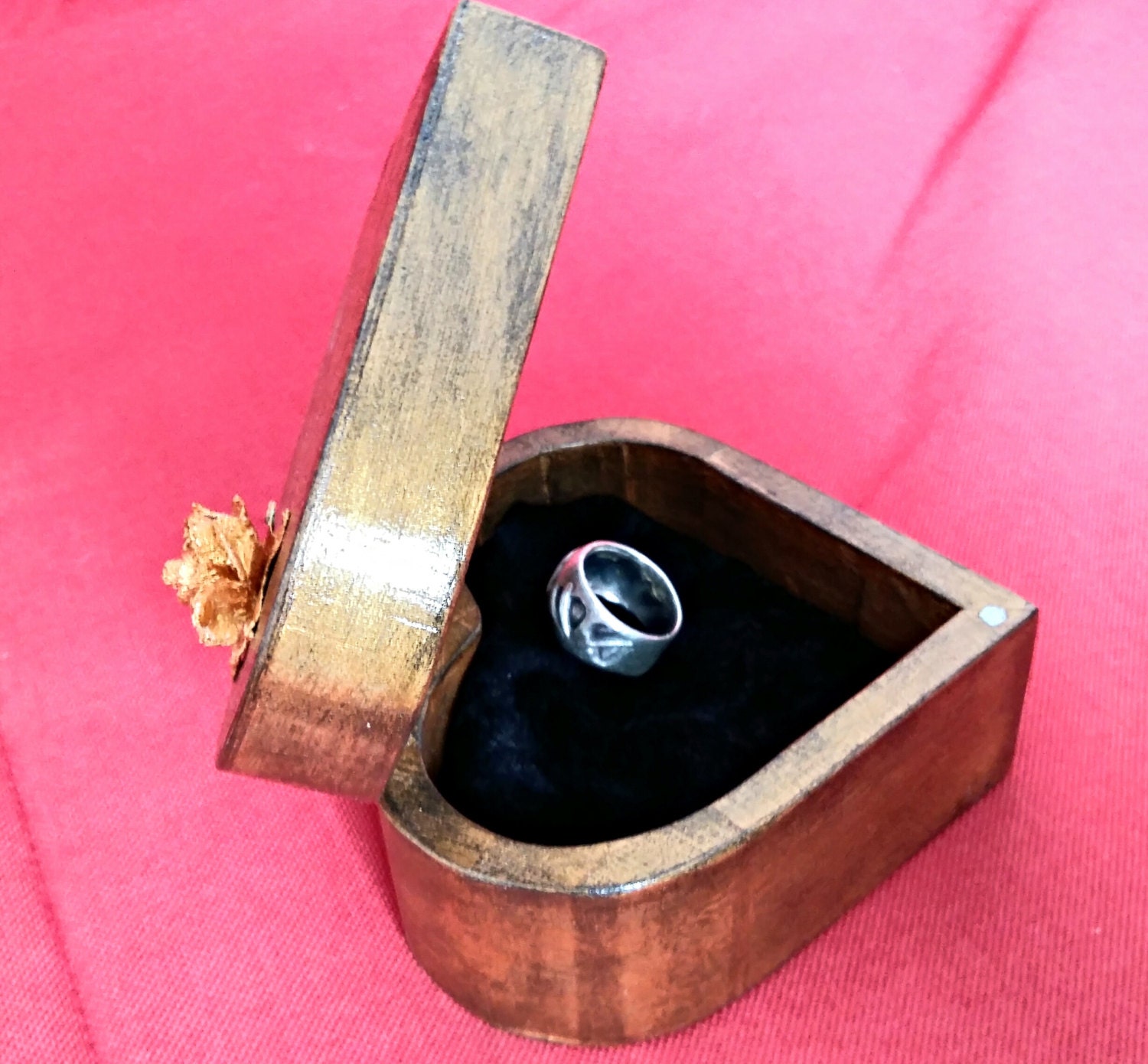 Wedding gift, Wedding ring box, Ring box, Decorative box, Jewelry box