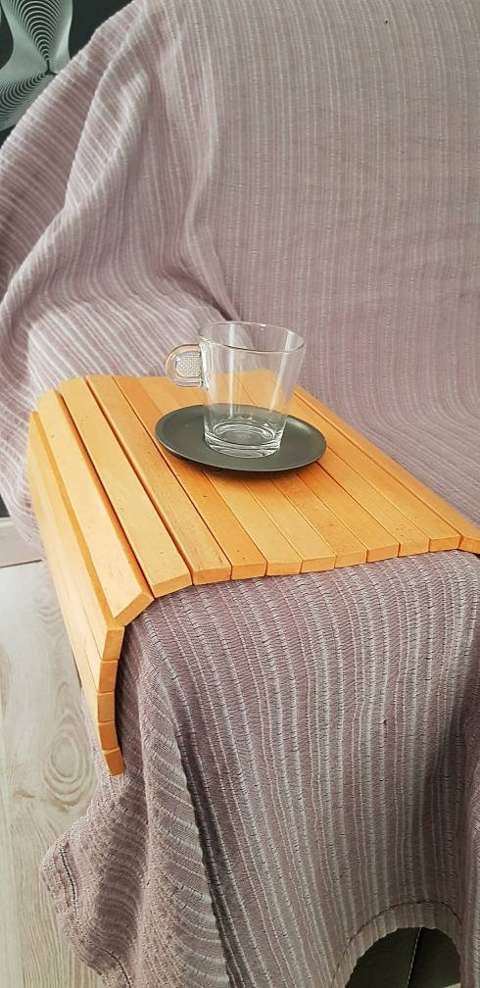 Flexible tray or sofa bed Wooden tray Wooden TV tray Wooden Etsy España