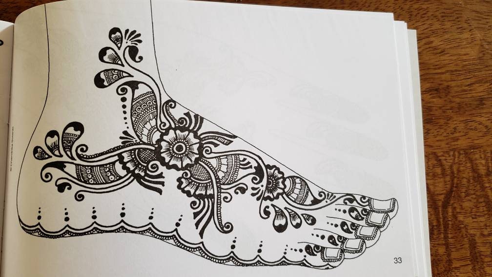 Henna Design Book FREE SHIPPING Etsy