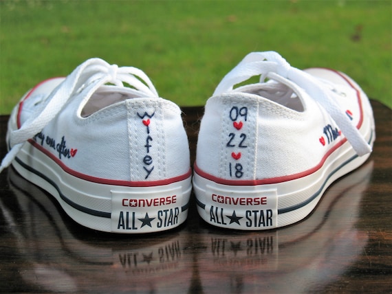 Custom Wedding Converse Custom Converse 