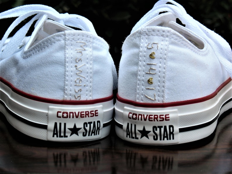 Custom Wedding Converse Custom Converse Custom Chuck - Etsy