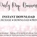 PRINTABLE Touchdowns or Tutus Gender Reveal Bannergender - Etsy