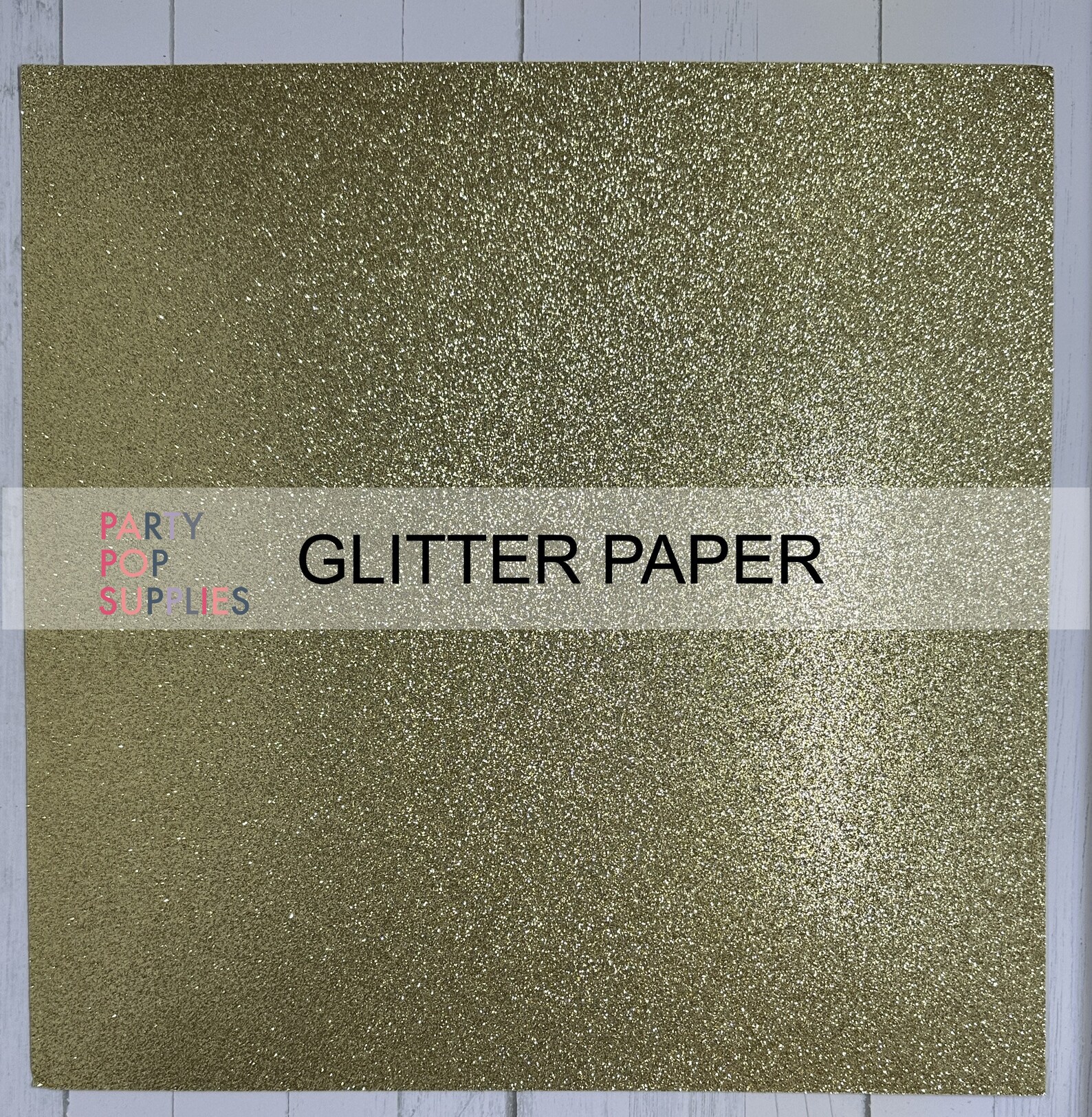 Gold Glitter Cardstock 12x12 Glitter Paper 300 GSM Glitter Paper Craft