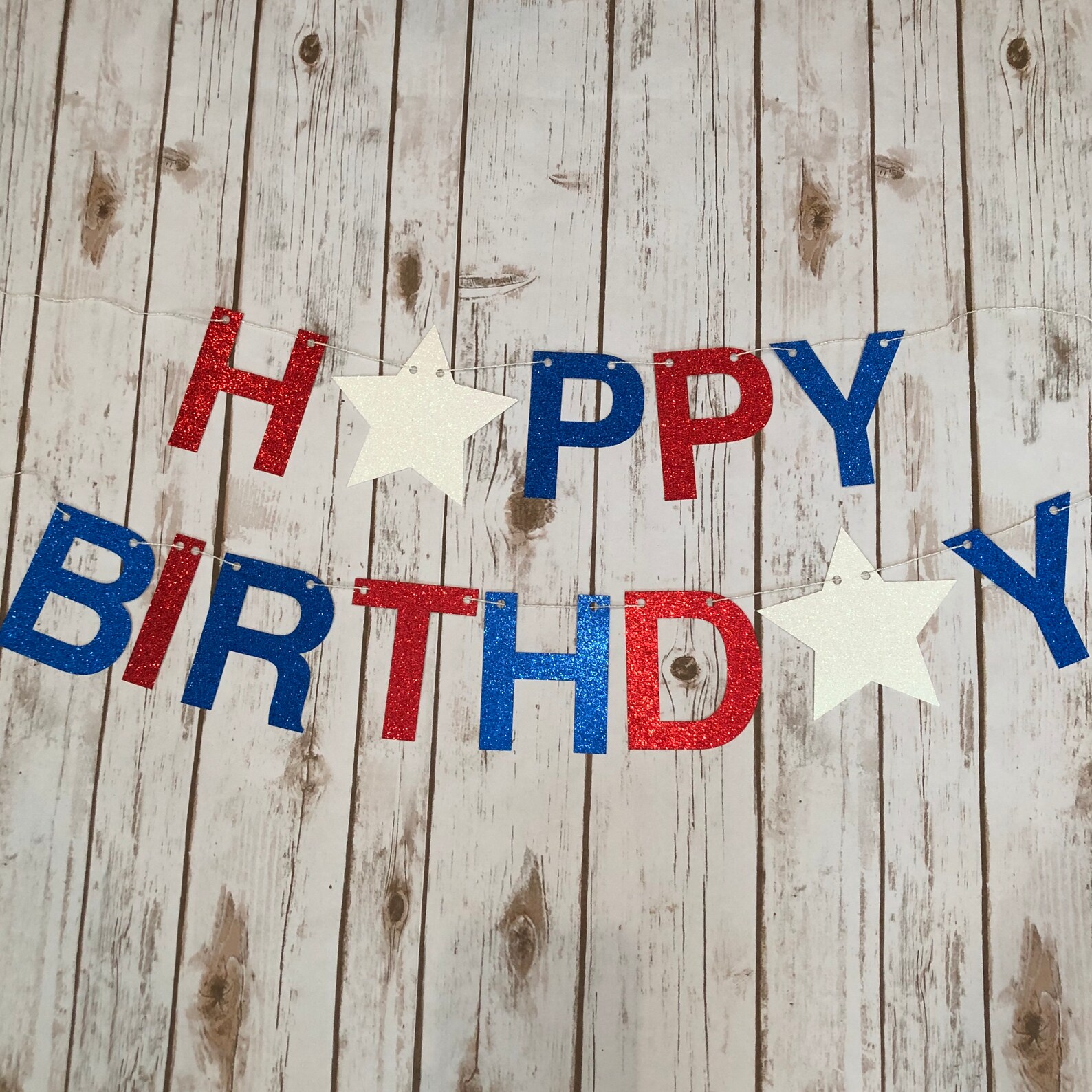4th of July Birthday Banner July Birthday Party 4th Ofjuly Etsy