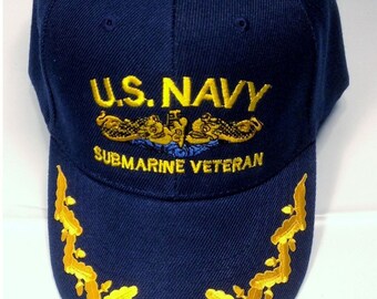 retired navy ball caps