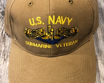 navy submarine ball caps