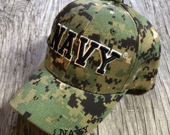 US NAVY Ball Cap NWU Type 3 Iii Green 