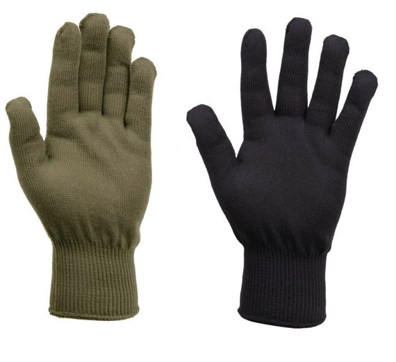Buy Polypropylene Glove Liners MADE IN the USA Cold Weather Gloves Military  America Green or Black Online in India 