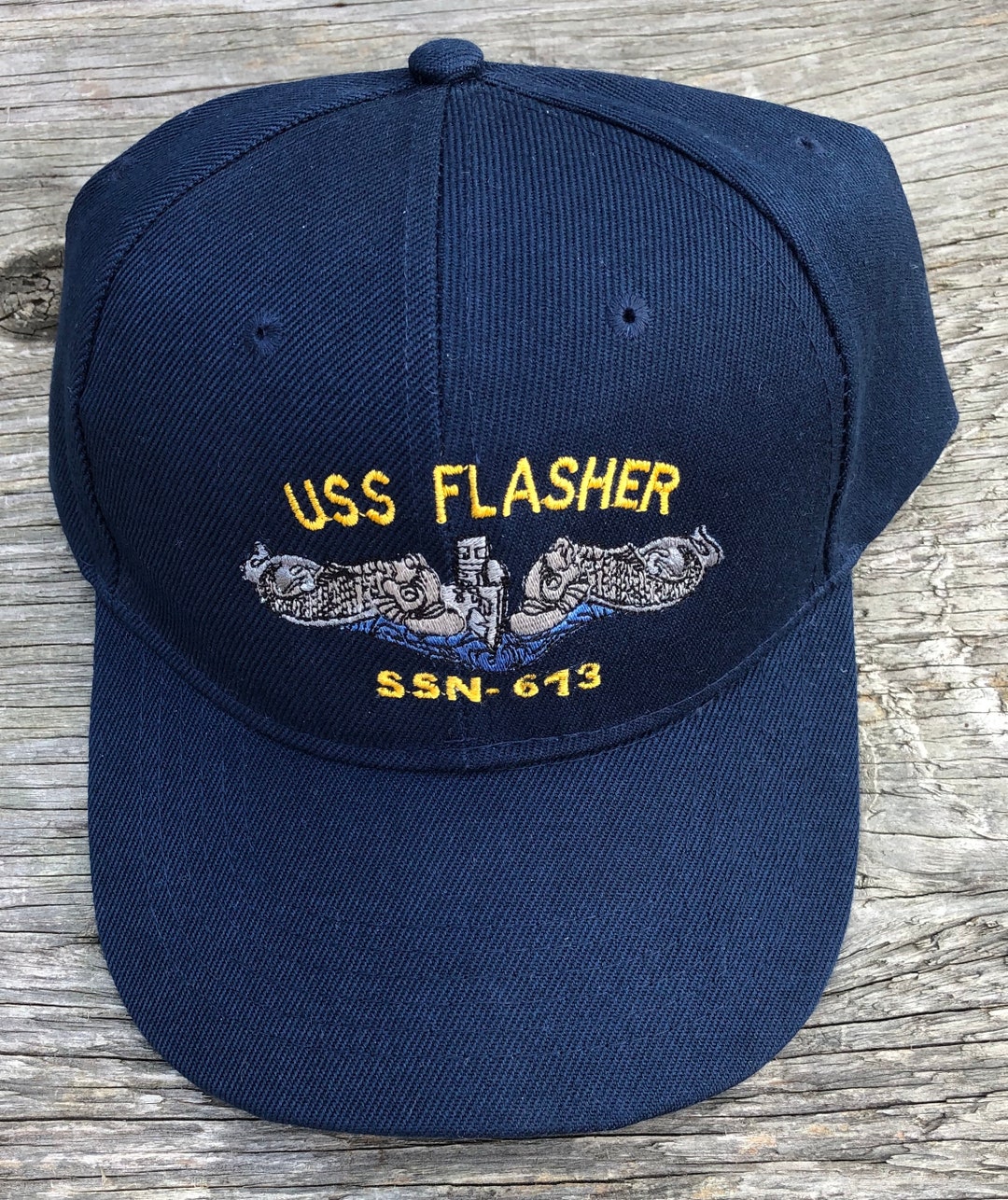 Cappello USS Pittsburgh SSN-720 | Berretto Marina Con Sottomarino Dolphins, Navy Veteran