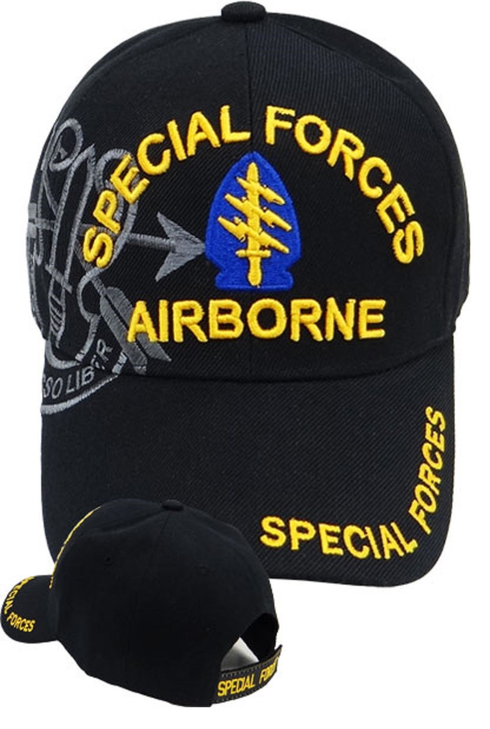 Us Army Special Forces Airborne Ball Cap Green Beret Ranger Etsy
