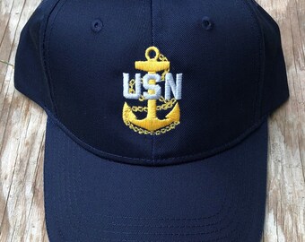 US Navy Chief Petty Officer Ball Cap 