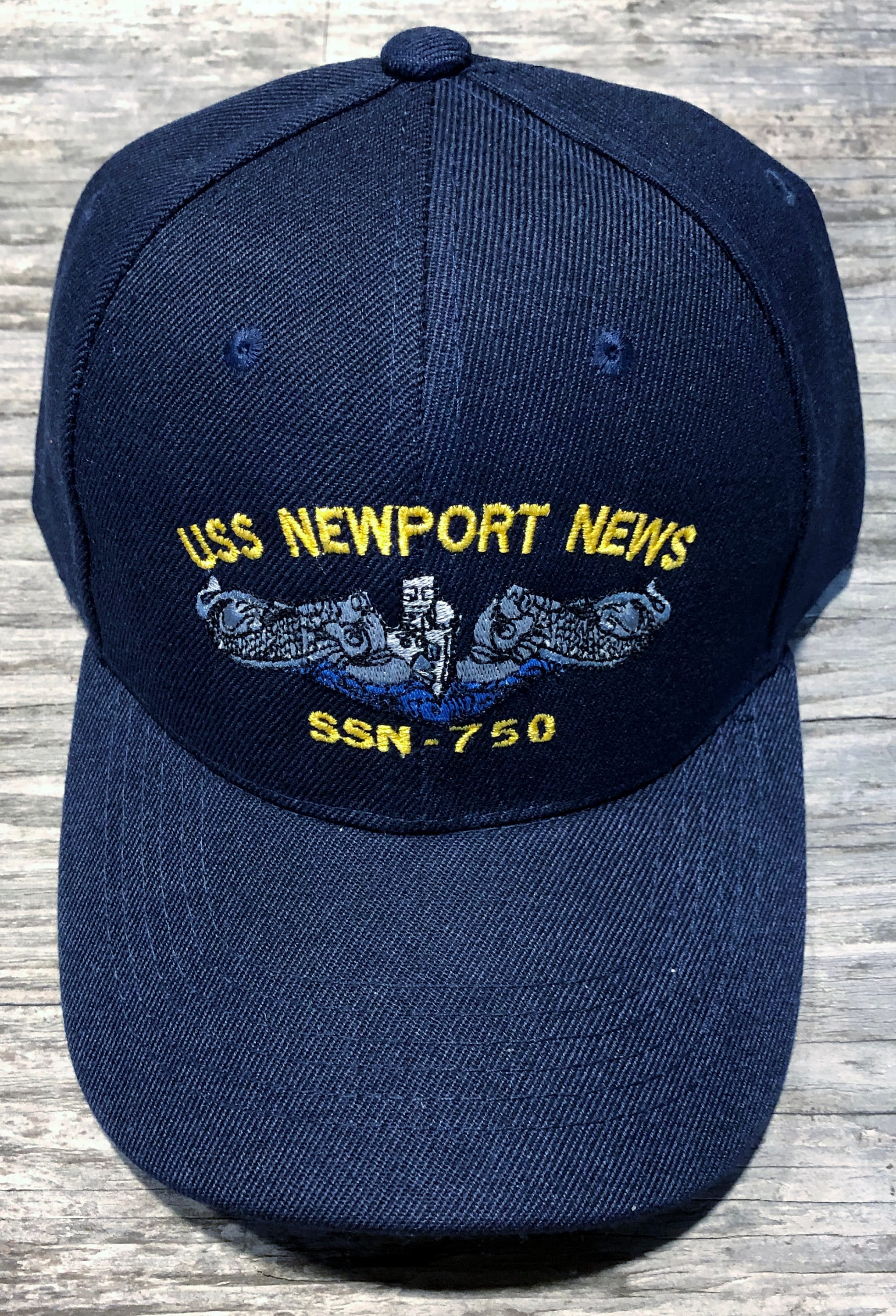 USS Newport News SSN-750 Ball Cap 