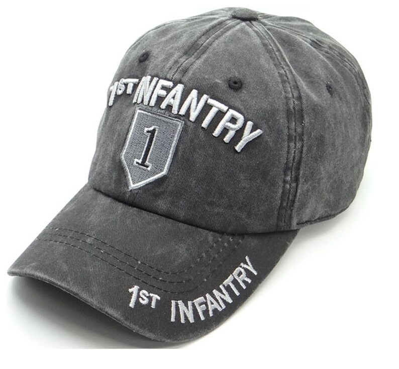 US Army 1st Infantry Division Ball Cap OEF OIF Gulf War Vet Etsy
