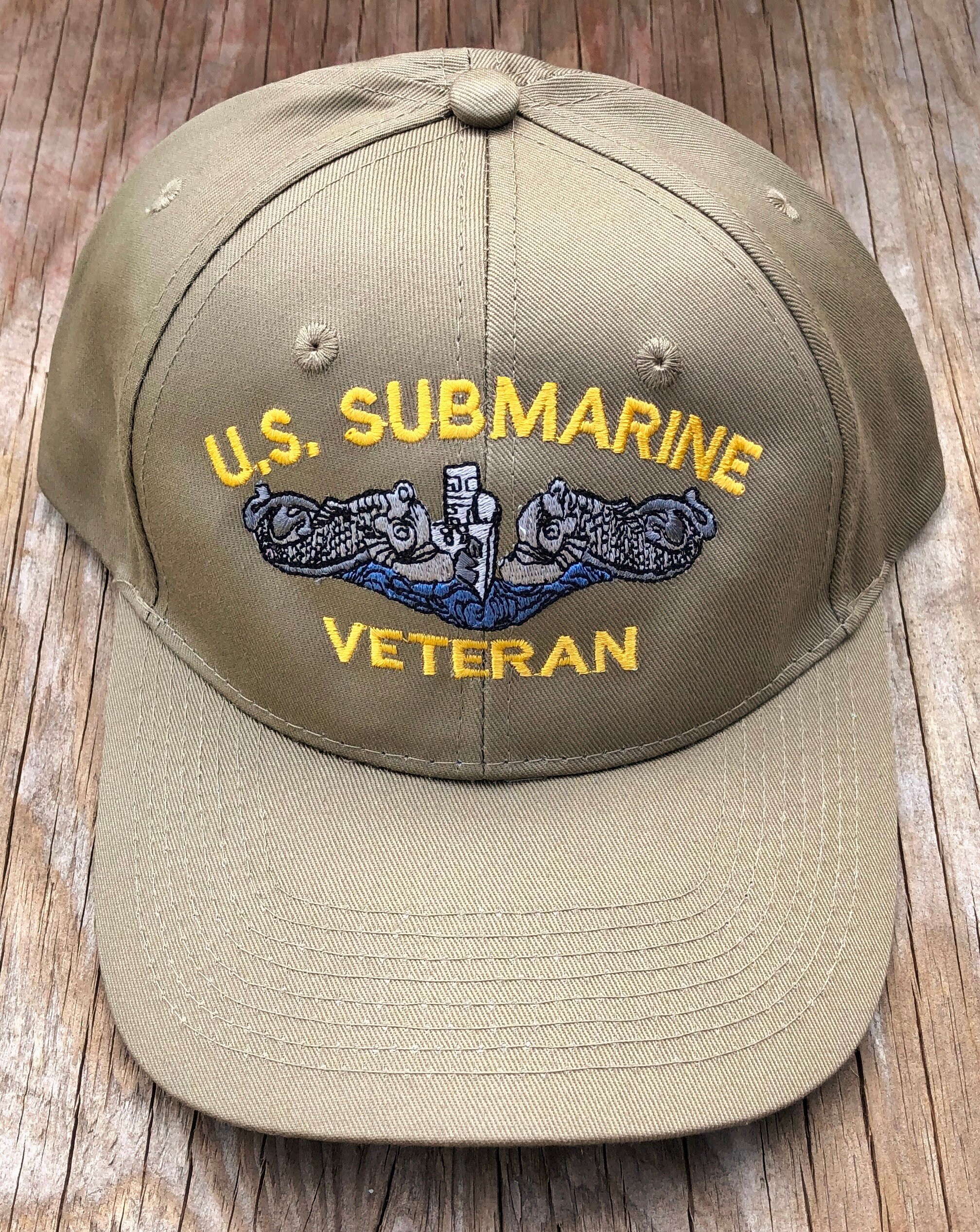 U.S. SUBMARINE VETERAN Ball Cap Silver 