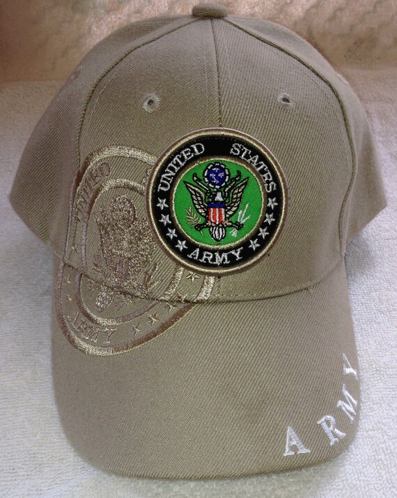 US ARMY Desert Sand Khaki Ball Cap 