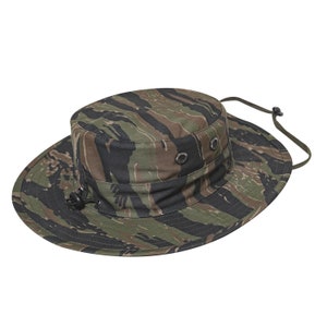 Adjustable Camo Boonie Hat Bucket Bush Army Navy Army Vietnam - Etsy