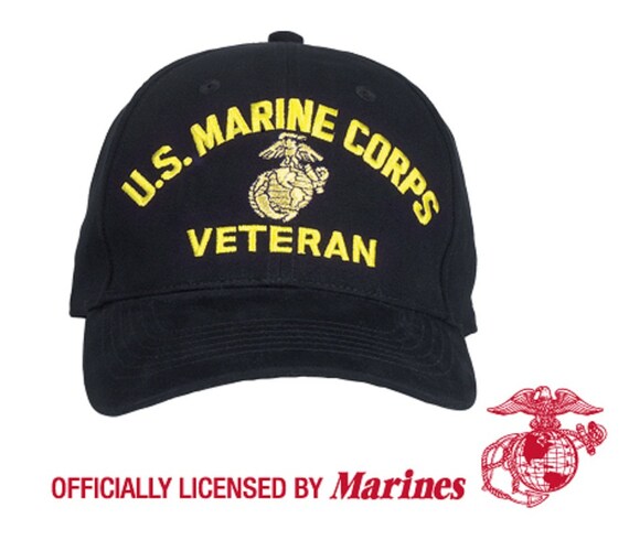US Marine Corps Veteran Ball Cap USMC 