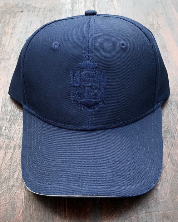 US Navy Chief Petty Officer Ball Cap CPO Blue Anchor Veteran - Etsy Finland