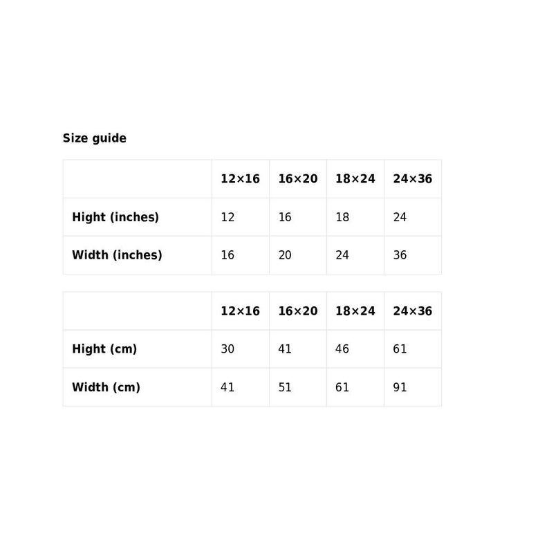 Original Painting Printed on Thin Canvas Available in Various Etsy