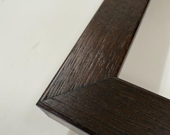 Dark Walnut Wood Grain Frame – Traditional & Contemporary Home Decor – 5x7