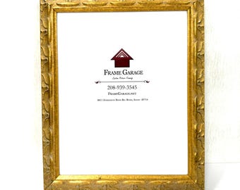 Antique Gold Leaf Picture Frame – Traditional & Contemporary Home Decor – 8x10