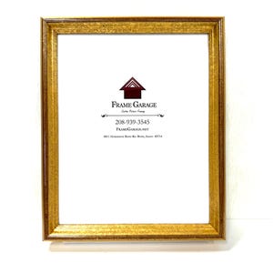 Elegant Gold Leaf Picture Frame - Vintage Style Gold Finish - Traditional & Contemporary Home Decor - 8x10