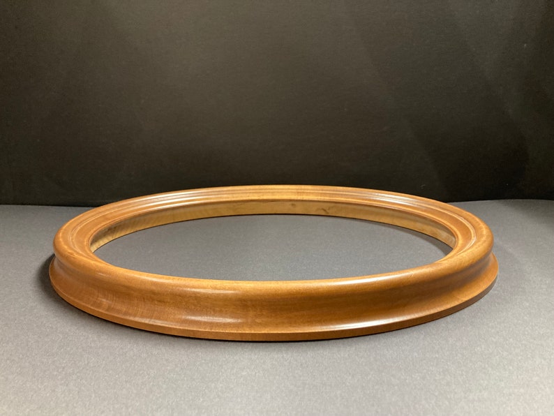 11x14 Oval Frame Solid Wood Etsy