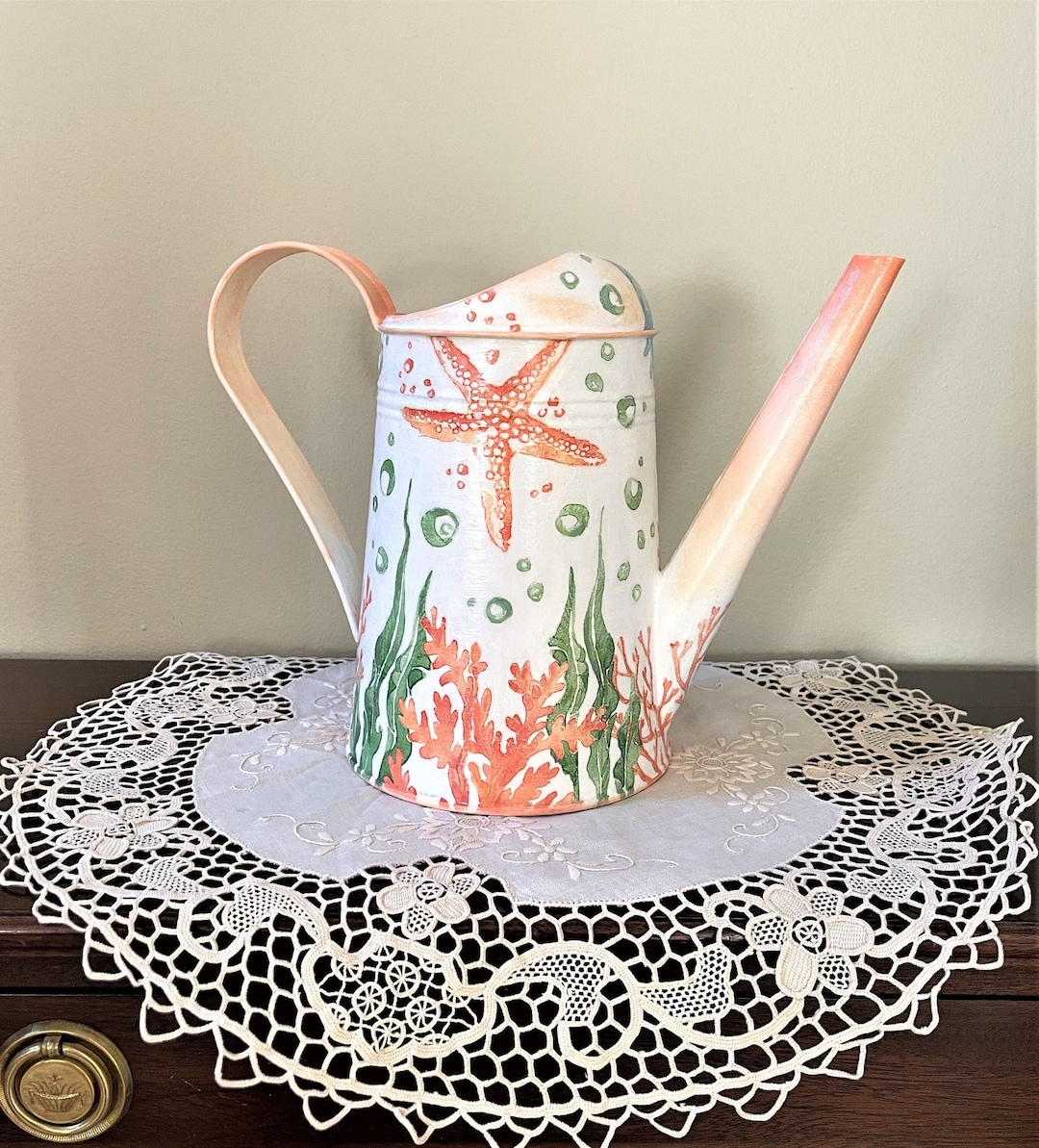 Decorative Metal Watering Can Plant Watering Can Watering Etsy