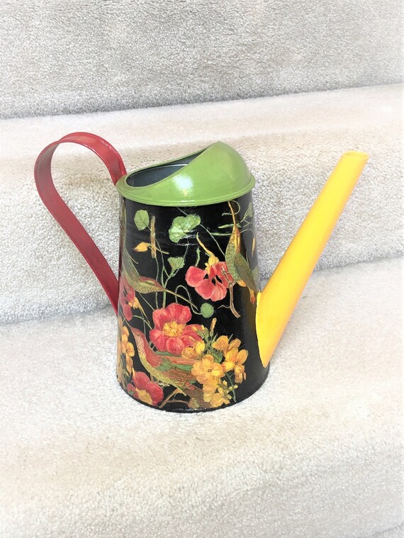 88 Oz Watering Can Metal Water Can Flower Vase Garden Etsy