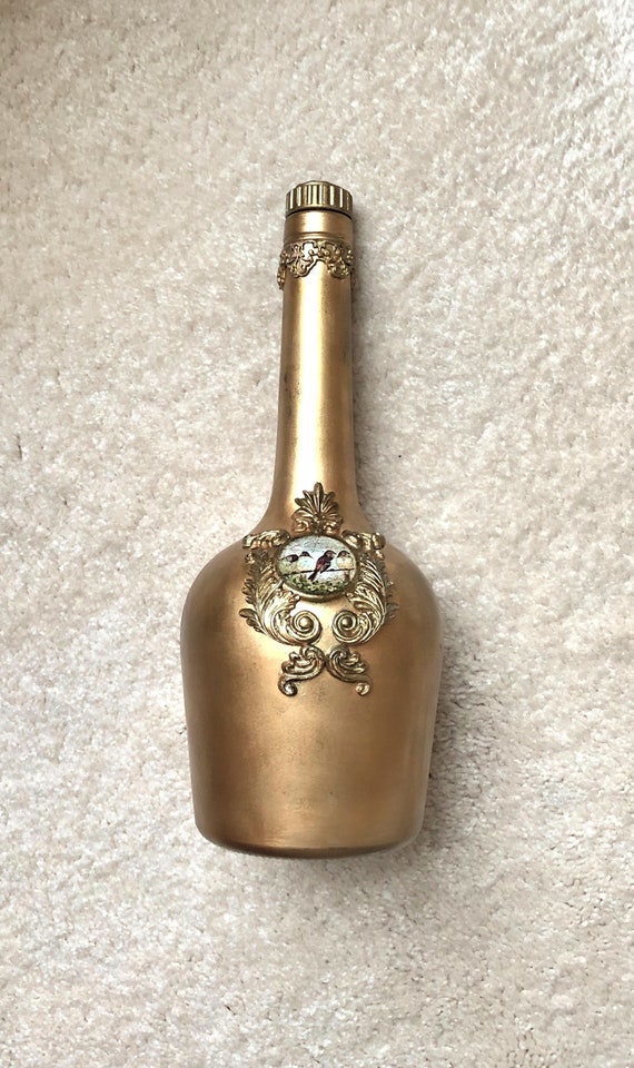 Decorative Antique Style Vanity Bottle Vintage Liquor Bottle Etsy