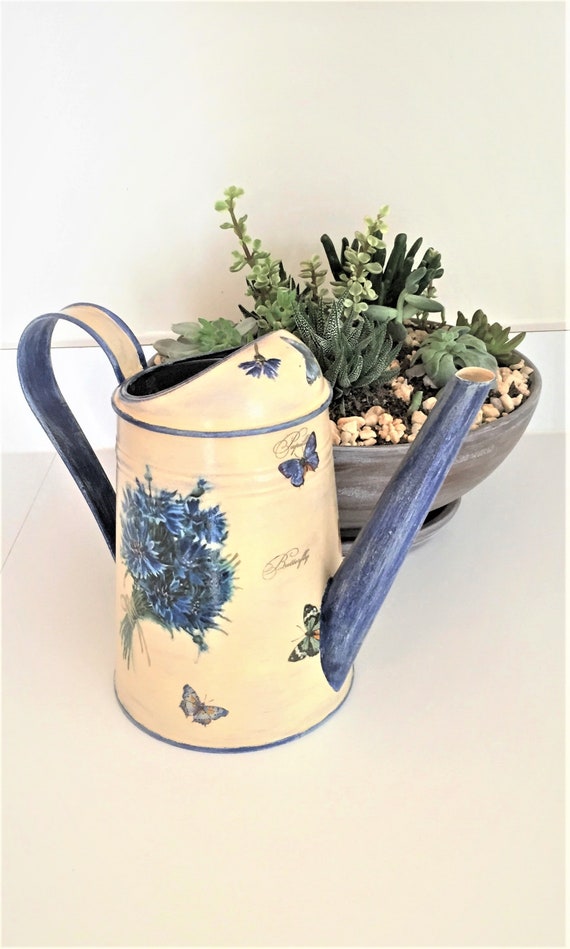 Watering Can 88 Oz 2 6 L Deck Decoration Wedding Vintage Etsy