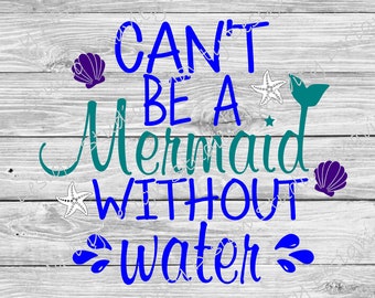 Download Mermaid Water Svg Etsy